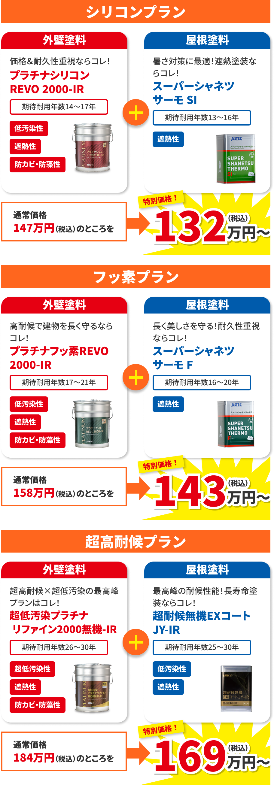 プラン一覧